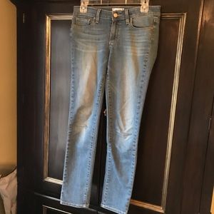 Paige Skyline ankle peg skinny jeans sz 27